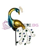 Соларна градинска лампа паун с 40 диода